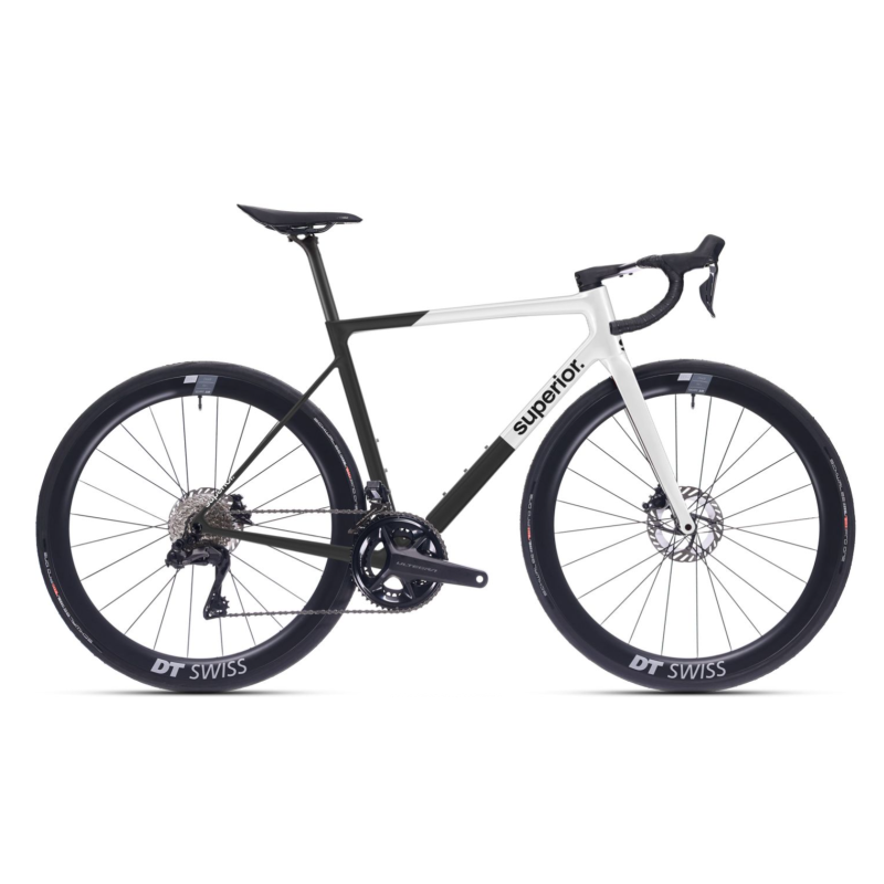 Pells superior RR 9.6 road bike Matte Carbon / White