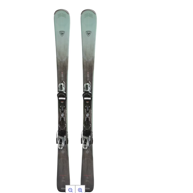 Downhill skis W 76 + binding XP10
