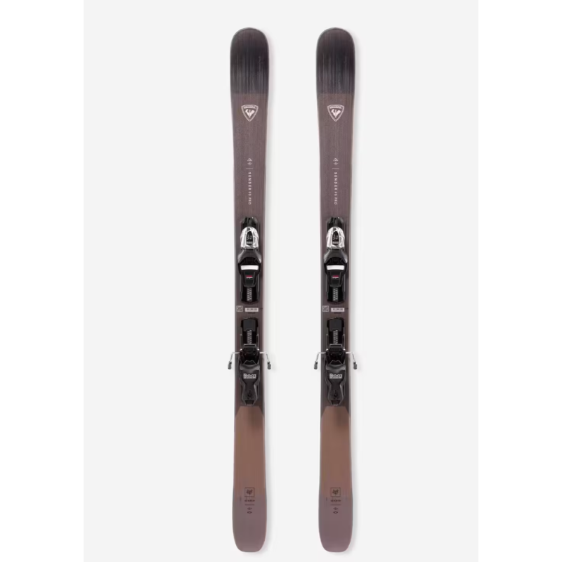 Versatile downhill and freestyle skis SENDER 90 PRO + XPRESS 10 GW